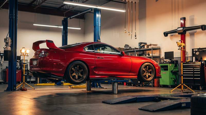 动漫之家父子修车故事