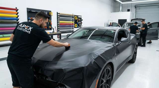 动漫之家车身贴膜